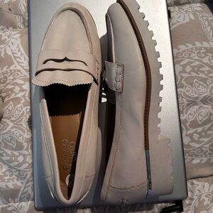 Franco Sarto Off-White Loafers
